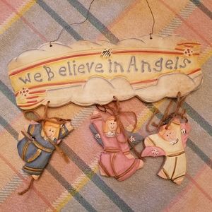 1995 ABC we believe in angels sign